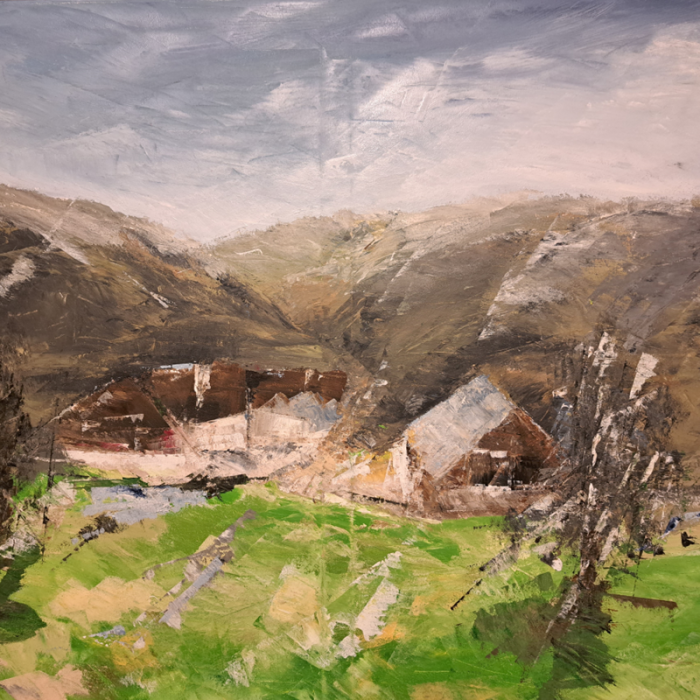 Nach dem  Winter, 100x80cm